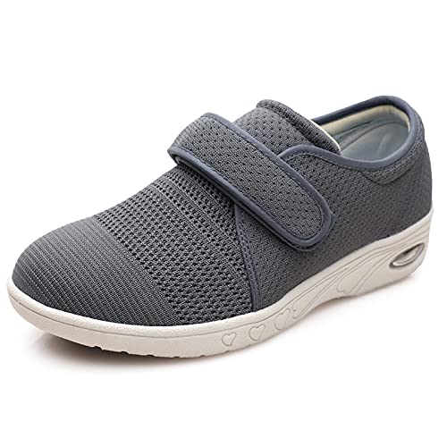 youyun Women's Elderly Shoes-Non-Slip, Fattening and widening, Light Walking Shoes for Diabetics