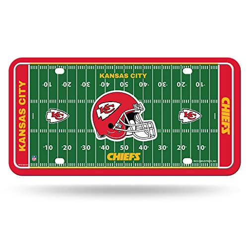 Étiquette voiture Kansas City Chiefs métal plaque camion SUV Rico Industries