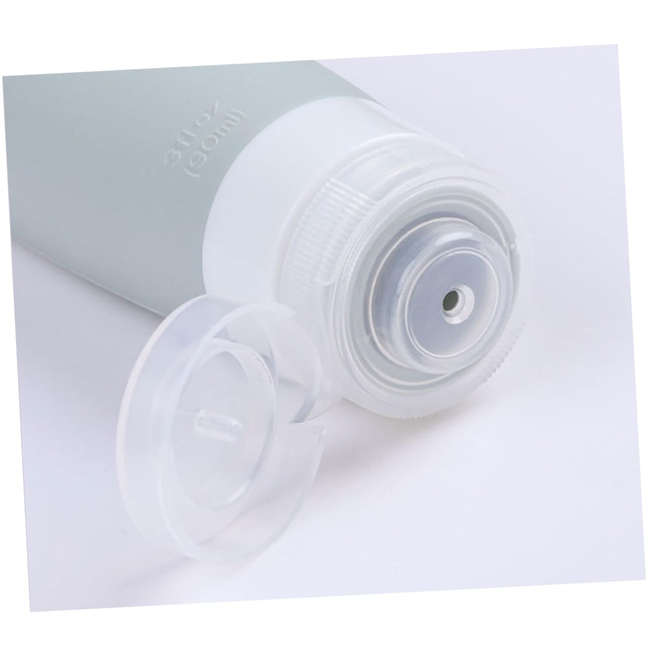 DOITOOL 9pezzi Bottiglie Di Silicone Ricaricabili Da Contenitori Portatili Per Lozione e Shampoo Per Viaggi e Attività All Aperto Include Borsa Pvc