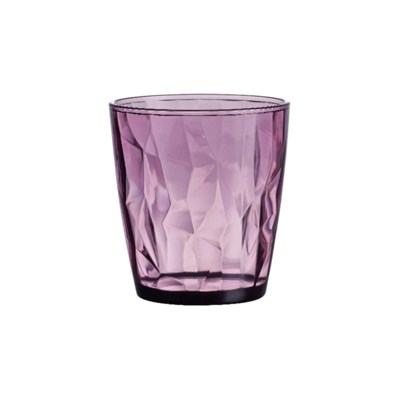 YIYIYD Colored Drinking Glasses Set Acrylic Glassware for Kids Plastic Tumblers Cups Picnic Water Glasses Unbreakable Juice Drinkware