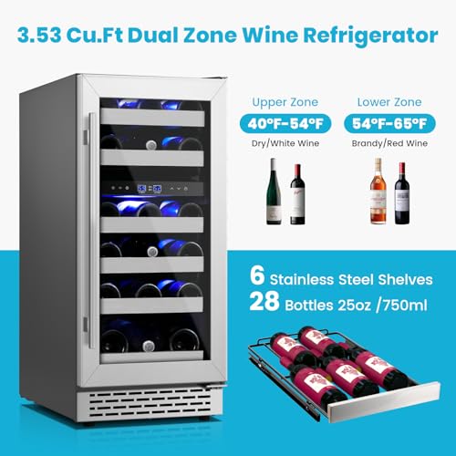Stainless Steel Wine Cooler Refrigerator