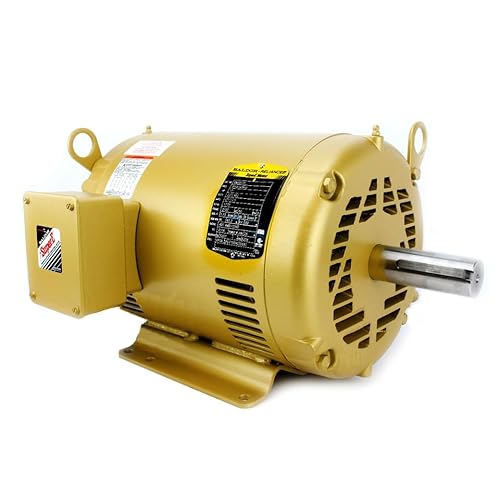 Baldor EM3313T Motor de CA de uso general, 3 fases, marco 215T, carcasa OPSB, salida de 10Hp, 1770rpm, 60Hz, voltaje 230/460V