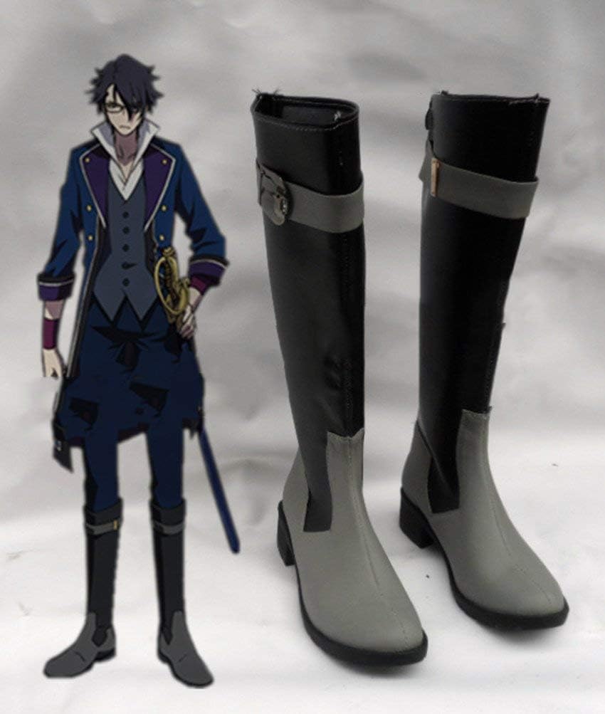 Amazon Cossky K アニメ 伏見 猿比古 ふしみ さるひこ コスプレ靴 Cosplay コス 靴 ブーツ 下駄 ハイヒール シューズ 25cm コスプレ 仮装 通販
