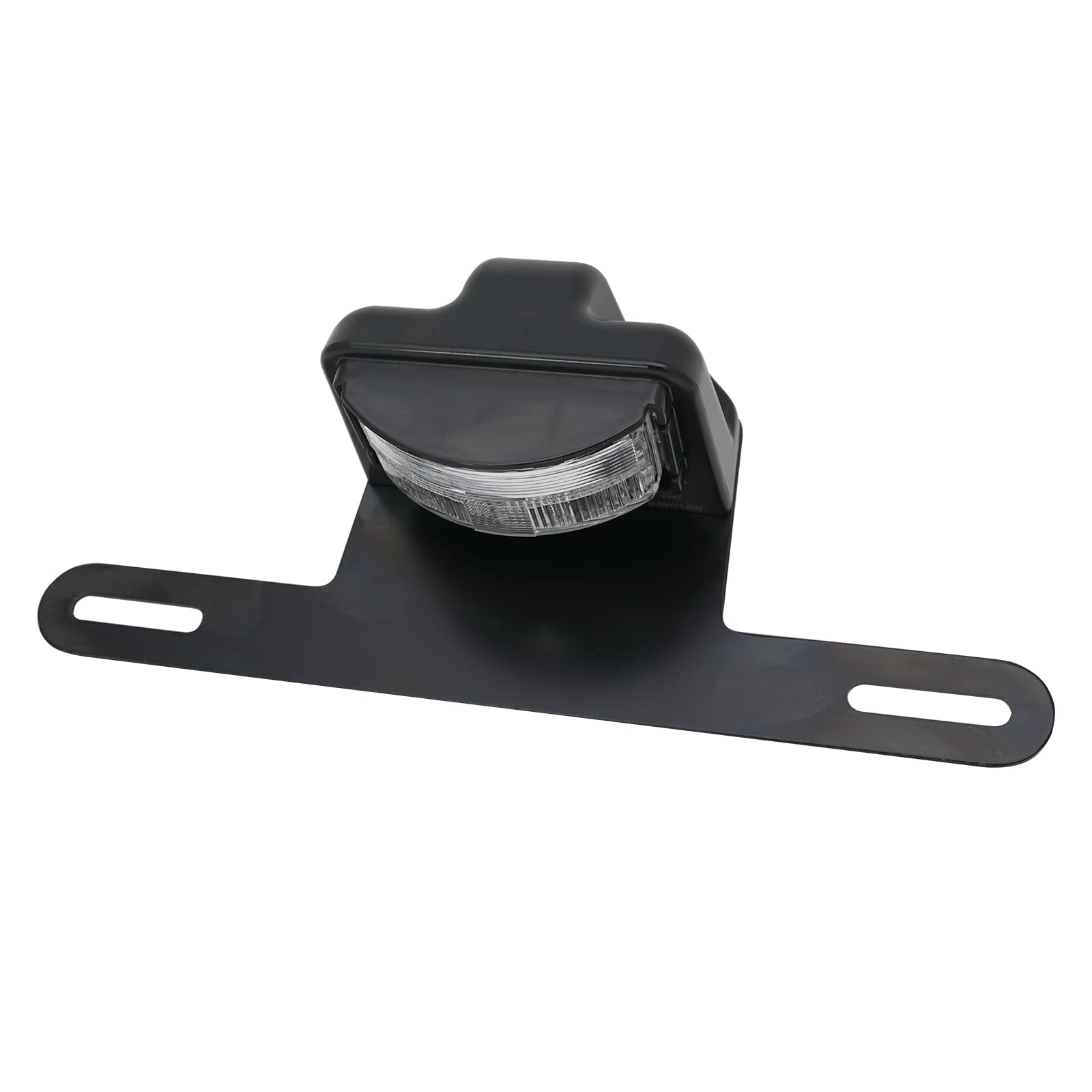 DUNTUO LED License Plate Light for RV Trucks UTV ATV Trailer Lorry Boat Number plate lamp Trailer Light Waterproof License Tag Lights (Black Housing +