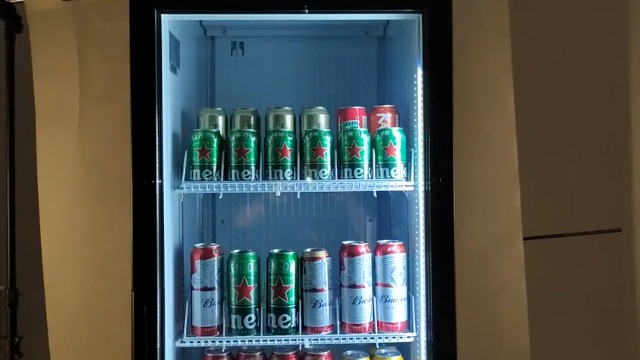 Image of BODEGACOOLER Beverage Refrigerator, 12.5 Cu.Ft. Commercial Glass Door Fridge - Holds 420 Cans, Perfect for Game Day Watch Party & Summer BBQ, Drink Cooler for Home Bar, Patio, Garage, Man Cave