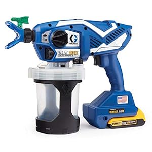 Graco 17P258 Ultramax Airless HH draadloze sproeier 2B 240V roestvrij staal blauw