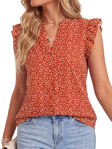 Image of Women's Dressy Striped V Neck Blouse