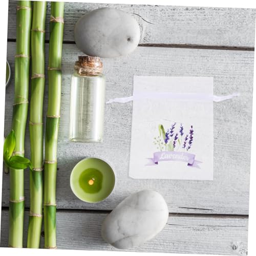 20 bolsas sachet vacías con cordón para perfumes y flores miniatura 6