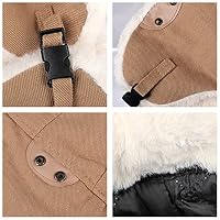FakeFace Herren Damen Fliegermütze Warm Trappermütze Trapper Hut Wintermütze mit Ohrenklappen Winddicht Russische Mütze Fellmütze Skimütze Dicker Fleece Bombermütze Skimütze – Ansicht 5