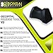Occipital Release Tool 2.0 - Cervical Traction for Neck and Shoulder Pain Chiropractic Alignment Pivot Device for Trigger Point Therapy Headaches Migraine and Stress (Black)