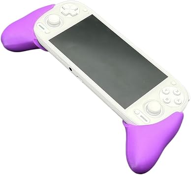3D Printed Grip Handle For Retroid Pocket 5,Game Console Holding Handle DIY Handheld Grip for Retroid Pocket 5 (Purple)