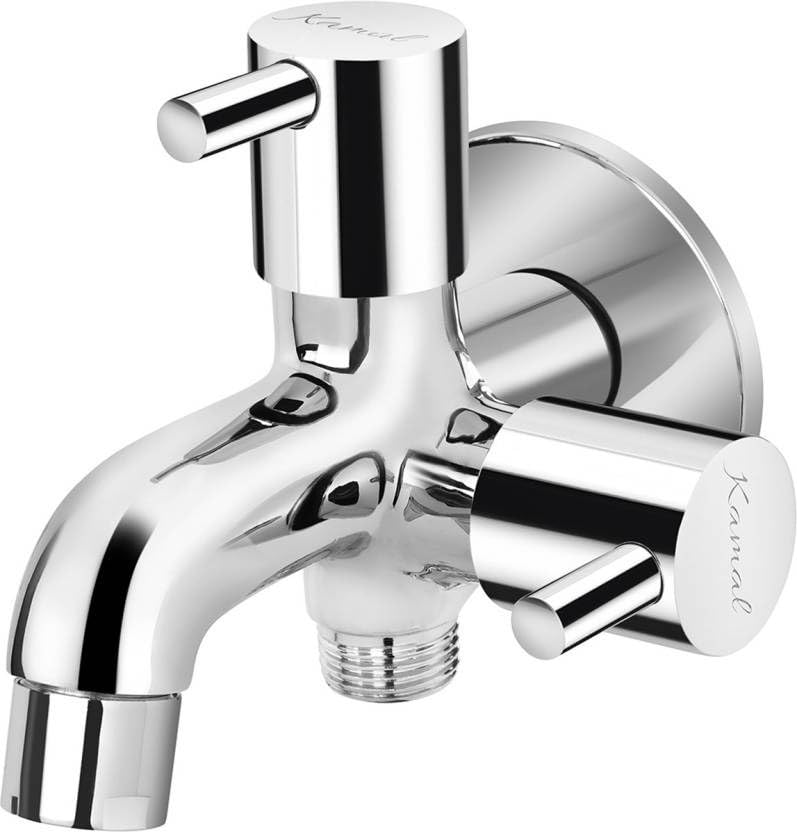 Brass Two in One Bib Tap FLT-image-31
