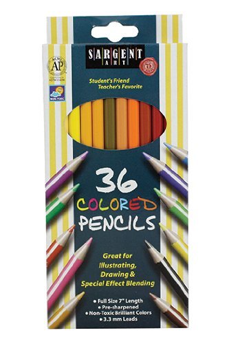Sargent Art Colored Pencils 36 by Sargent Art