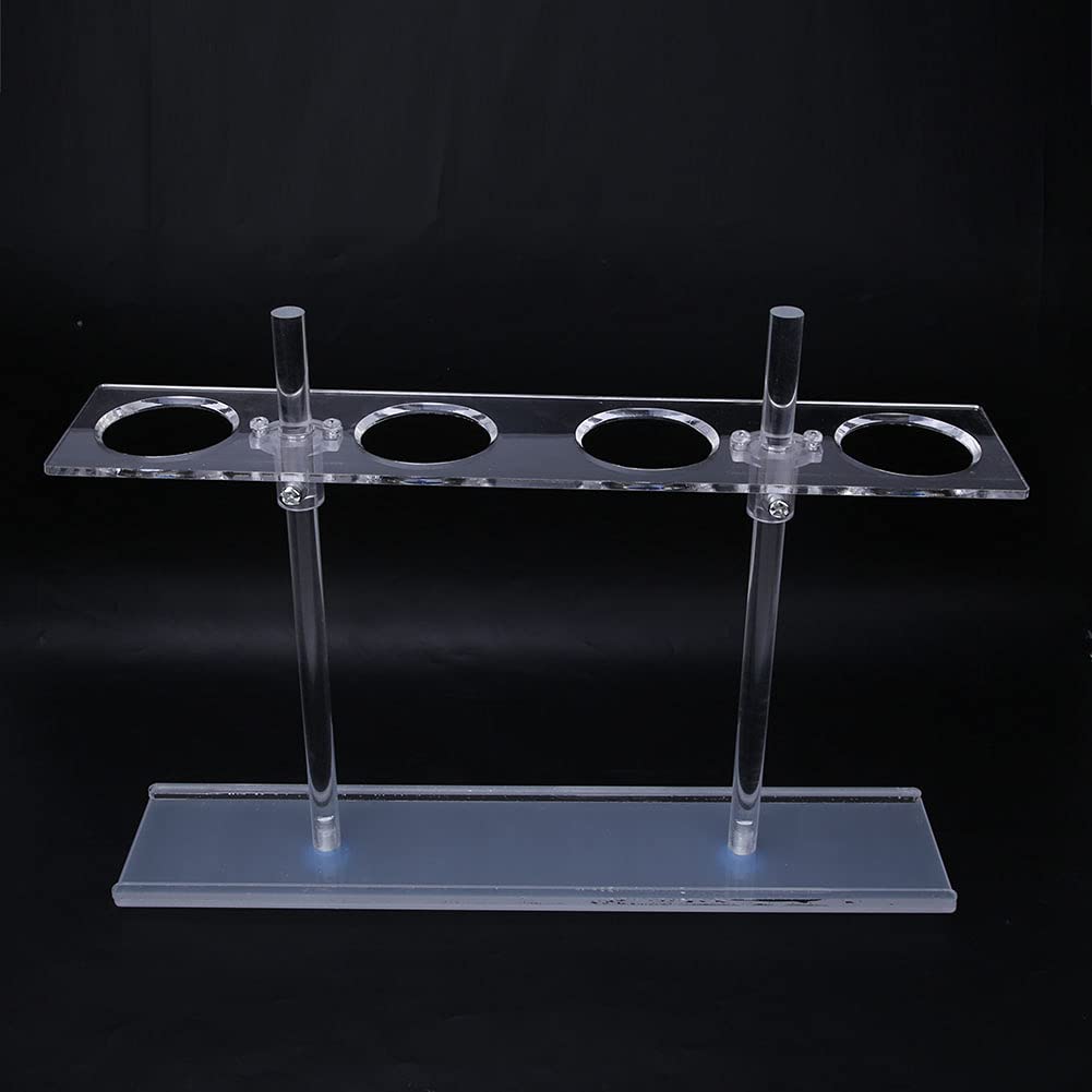 Trichterhalter, Höhenverstellbares Trichtergestell, Labor-Fix-Zubehör mit 4 Löchern, Trenntrichter-Ständerhalter, Laborzubehör, Trichter-Display-Halter