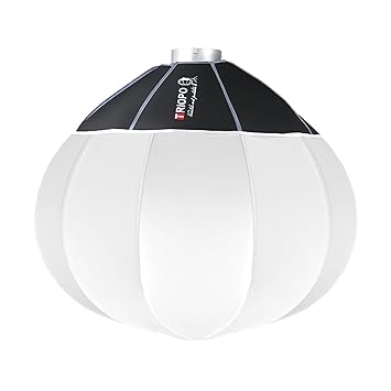 KQ65 65cm/26inch Lantern Softbox Spherical Collapsible Soft Box Quick-Install Bowens Mount Studio P graphy Video Lighting Accessory