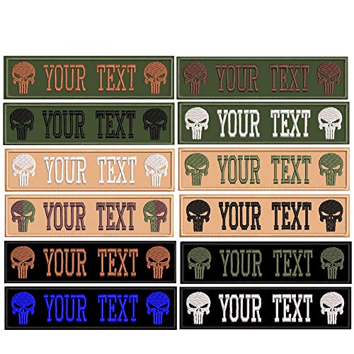 Toppa personalizzabile con nome e numero militare