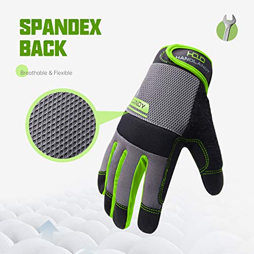 HANDLANDY Guanti da lavoro pratici da uomo e