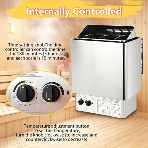 Calefactor sauna eléctrico para crear un spa en el baño de tu hogar 4