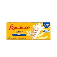 Vista 15 de Bauducco Galletas de oblea de vainilla - Obleas crujientes con 3 capas deliciosas, indulgentes y decadentes de crema con sabor a vainilla