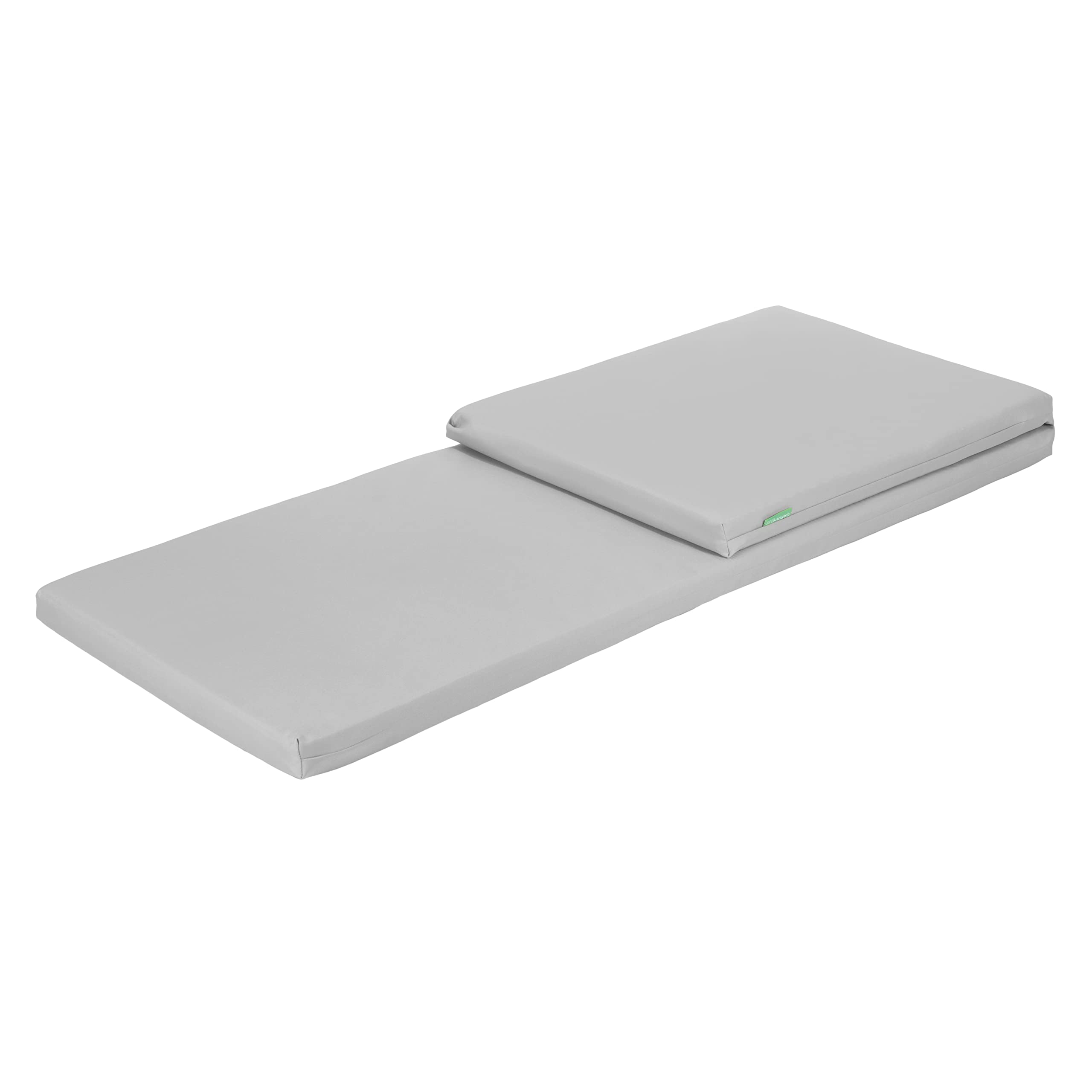 Gardenista Cuscino per Sedie a Sdraio per Giardino | Pieghevole Cuscino per Sdraio Resistente all'acqua Lettino Prendisole | Cuscino per Sedie da Esterni | Leggero Cuscini per Sdraio (1, Grigio)