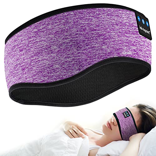 ink-topoint Sleep Headphones, Bluetooth Sport Headband Auriculares inalámbricos con música Headband con Altavoz Ultrafino IPX6 a Prueba de Agua, Deportes, Personas Que Duermen de Lado