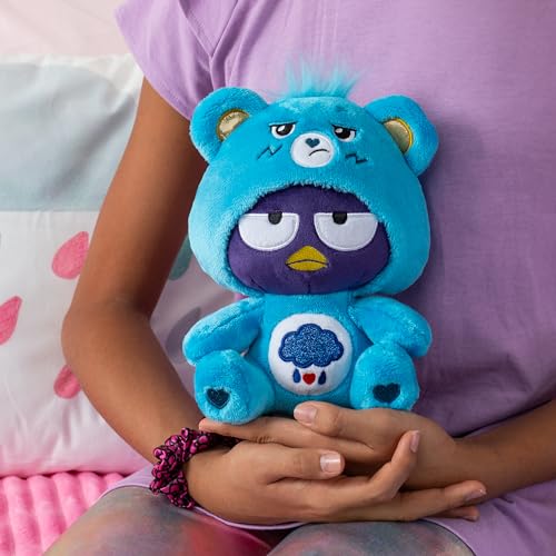 Care Bears - Badtz-Maru Dressed As Grumpy Bear 8" Fun-Size Plush, Blue - Soft, Huggable Bestie! – Good for Girls and Boys, Employees, Collectors, Ages 4+ - Image 6