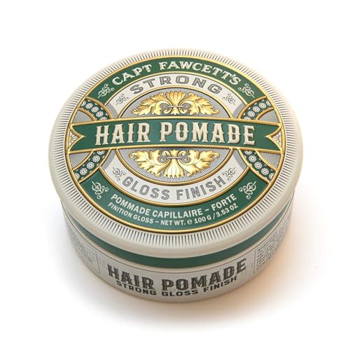 Captain Fawcett - Strong Pomade - starker Halt und hochglänzendes Finish