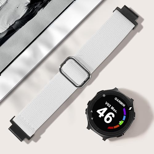 Correa elástica de nylon compatible con Garmin Forerunner miniatura 2