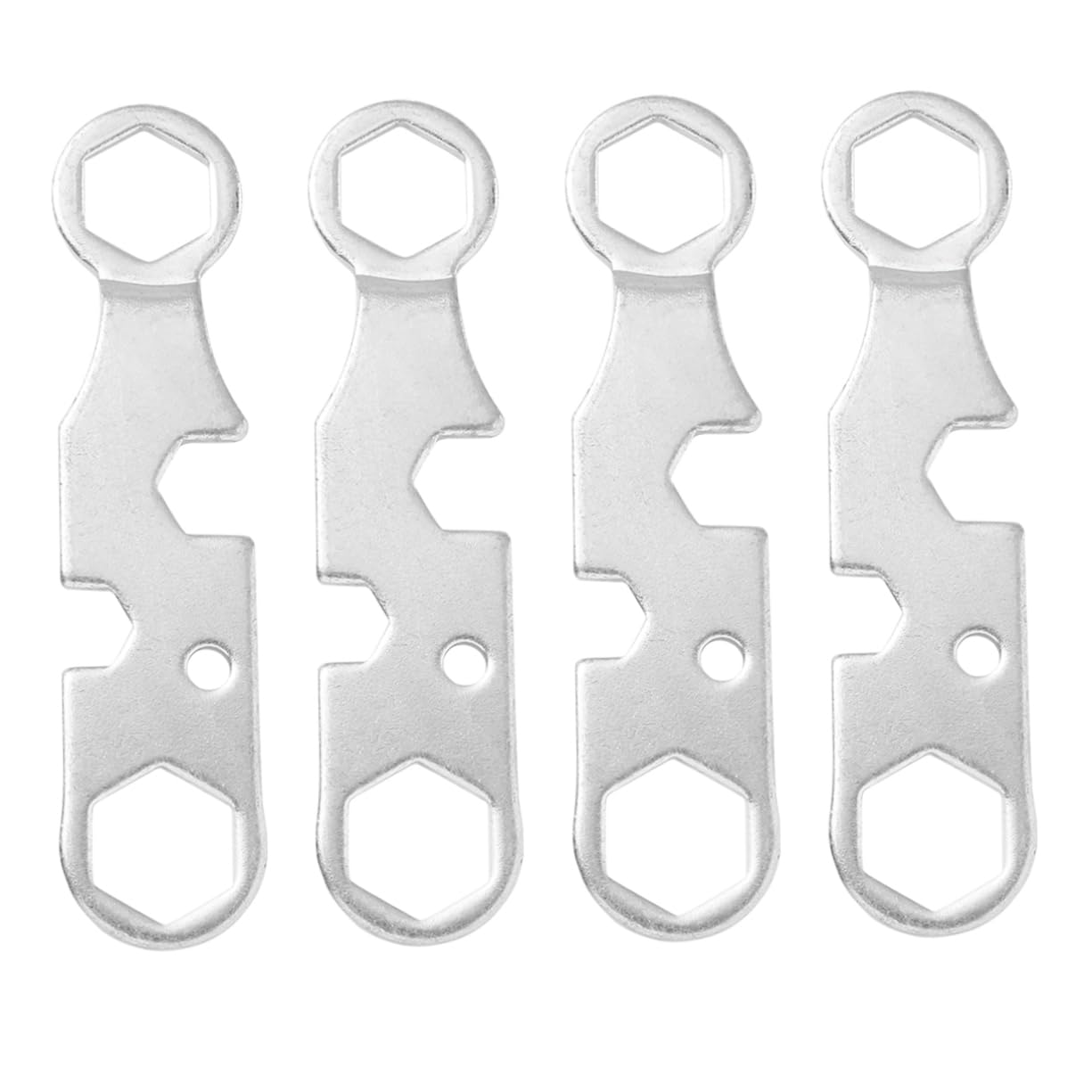 BRIGHTFUFU Skateboard Accessory Kit 4pc Multifunctional Wrench Tool for Repair Fits Folding Handle Boards