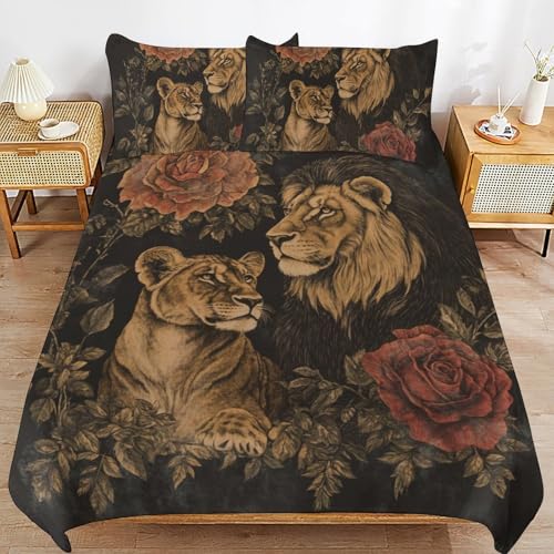 Parure de lit microfibre douce avec fermeture éclair RosenLöwe - 2