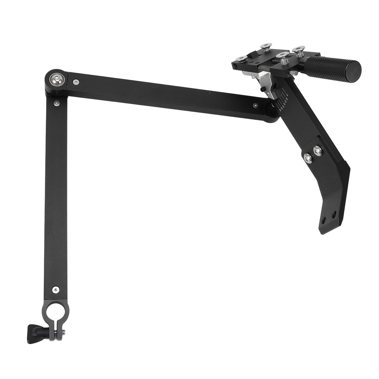 Sxhlseller Afilador de Cuchillas para Cortacésped, Herramienta para Cortacésped con ángulo Ajustable de 15° a 45° Hecha de Aleación de Zinc para un Mantenimiento Preciso de Las Cuchillas de Estándar