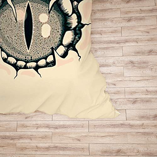 Parure de lit microfibre de polyester Cheshongg ultra douce 3 pièces