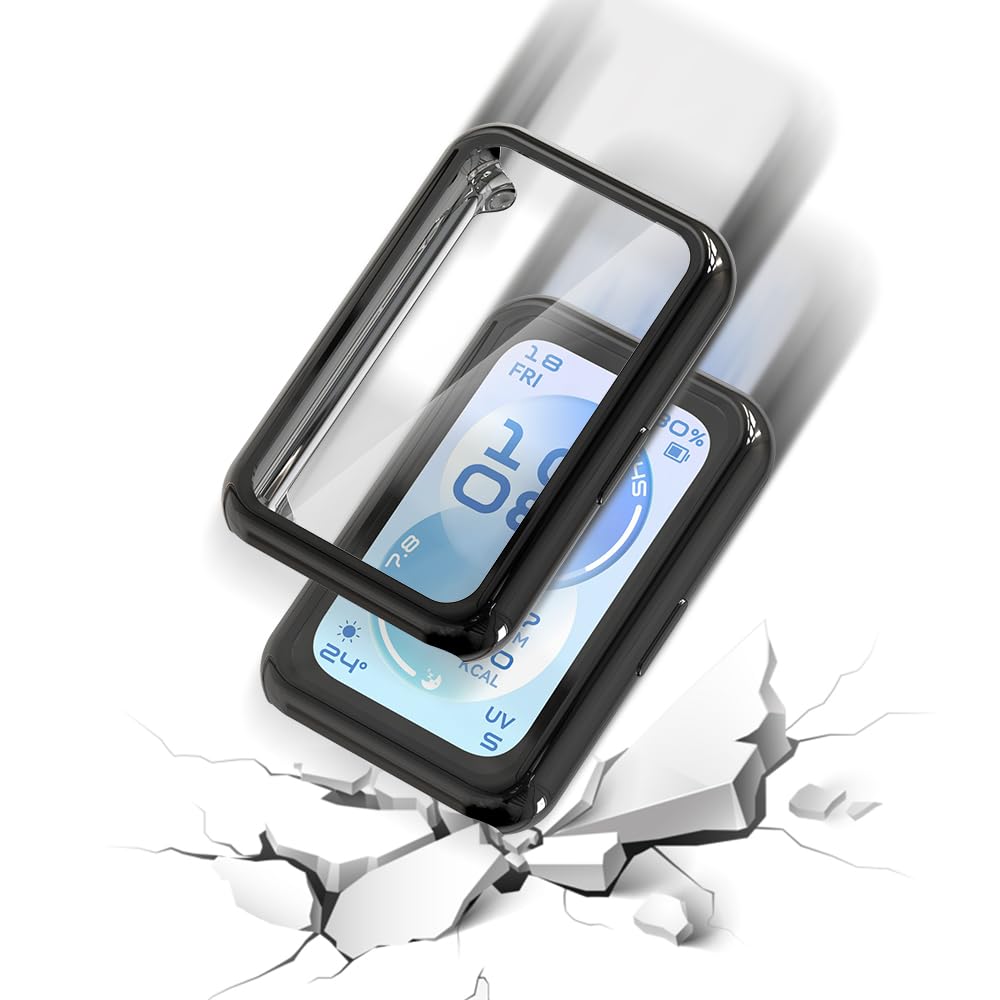SImpeak 5 Pièces Coque Compatible avec Huawei Band 11,TPU Souple Protection Intégrale Anti-Choc & Anti-Rayure - Étui Transparent Léger avec Coupes Précises pour Huawei Band 11 Montre Connectée