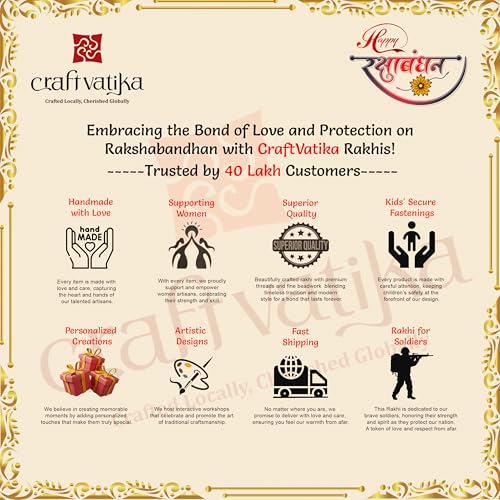 Image of Rakhi Gift for Brother with Chocolates Mug Gift Combo - Premium Lumba Kundan Rakhi with Chocolates and Roli Chawal Tika - Rakhi for Brother Bhai Bhaiya Boy Men Women