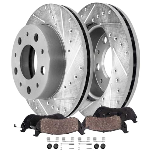 Image of Detroit Axle - Front Brake Kit for 2014-2024 Ram ProMaster 1500 2500 3500