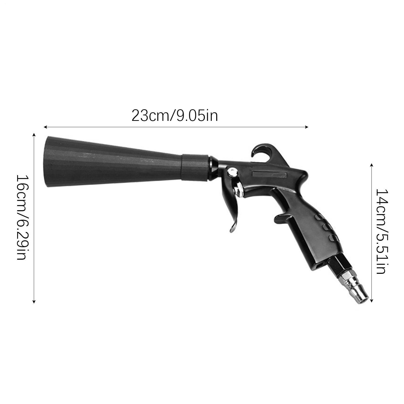 Detailing Blower Duster Cleaner con 2 ugelli | Car Wash Air Blower per tastiera del computer Elettronica Posto di lavoro Casa Laptop Auto Garage