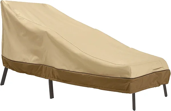 Classic Accessories Veranda Water-Resistant 66 Inch Patio Chaise Lounge Cover, Patio Furniture Covers