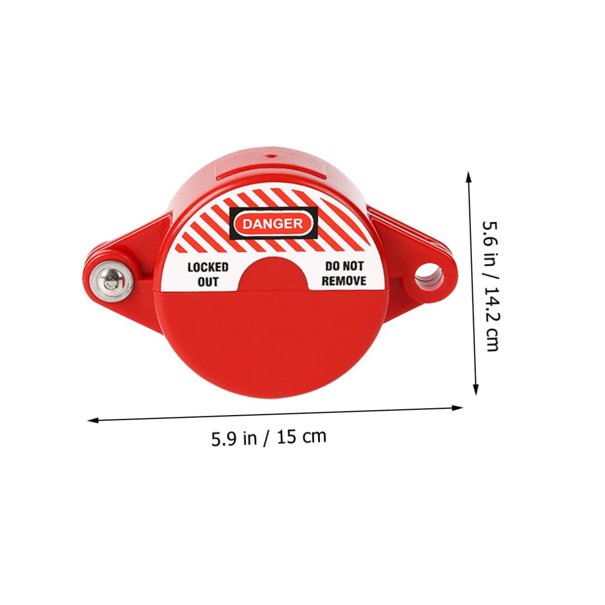 NAMOARLY Gate Valve Lock Device for Valves 64-127mm Abs Impact Resistant Easy to Install
