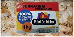 Serragem Jaal para Roedores Prensada Grossa - 800g