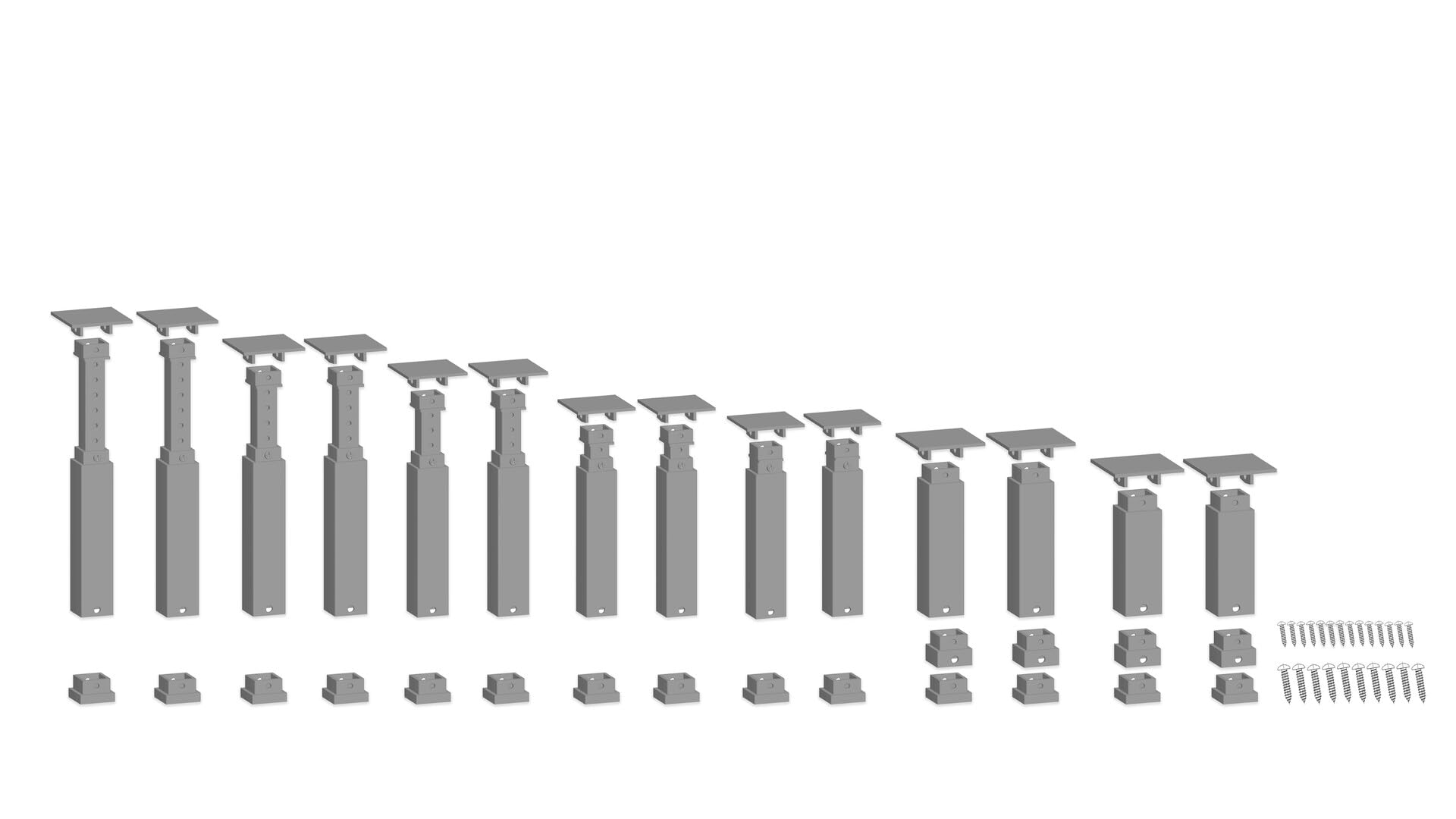 NOCH 53941 H0, TT, N Easy-Track Pillar Set