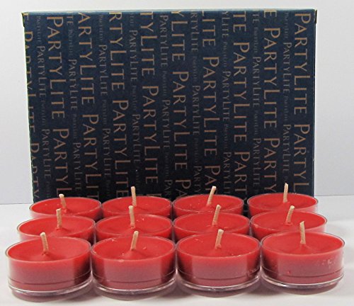 PartyLite - 12 lumini profumati Mela rossa della...