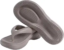 CORFLY Chinelo de dedo Sandália Feminina EVA Macio Ortopédico Nuvem Anabela Anti Chulé Confortável