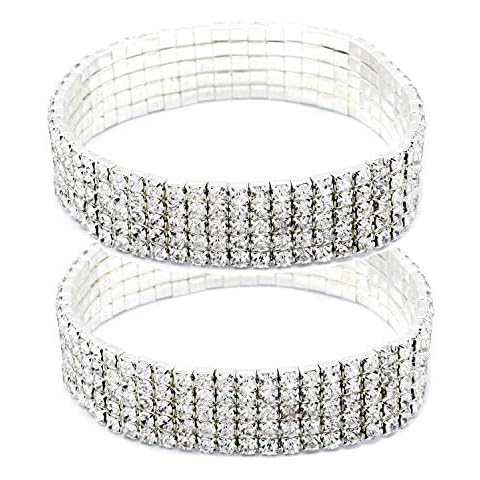 Women's Rhinestone Stretch Ankle Bracelet Cover