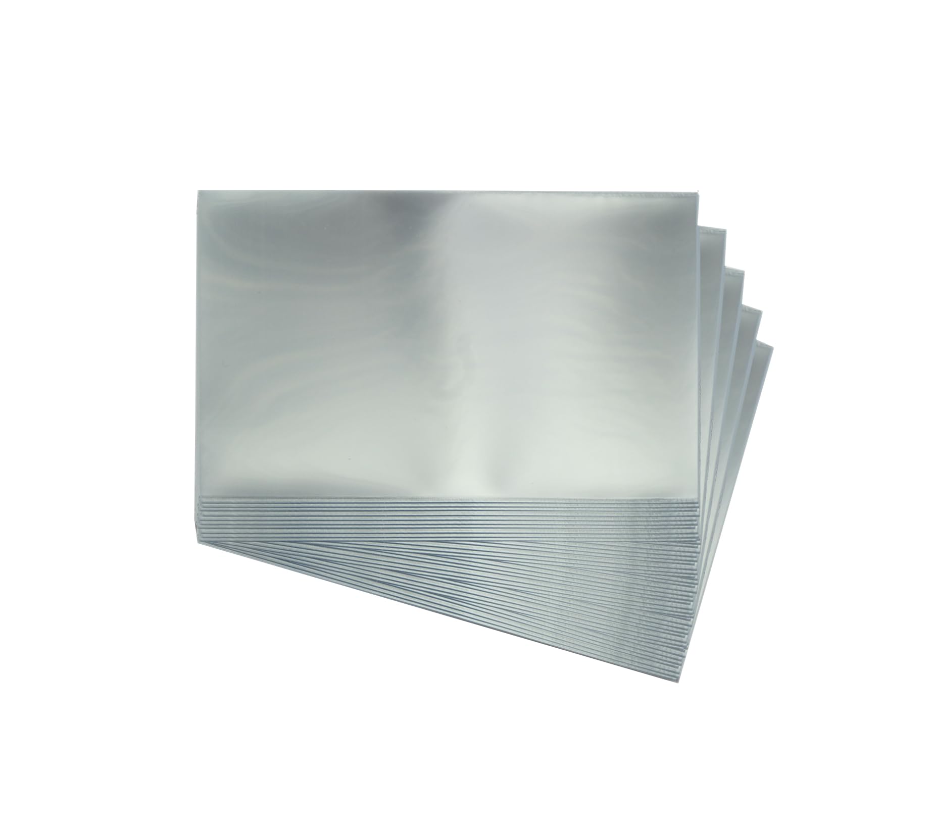 Prophila Collection 50 Hard foil Postcard envelopes for Postcards (Modern Format) up to 107 x 150 mm