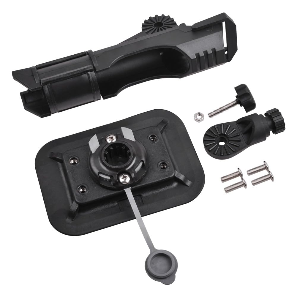 Portacanne Da Pesca Per Barca 2 pezzi/lotto nuovo supporto for canna da pesca regolabile con rotazione a 360 gradi, supporto for kayak, canoa, barca, base for canna da pesca Per La Pesca In Barca