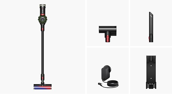 Dyson V8 Cyclone - Aspiradora sin Cable – 150 AW, 60 min de autonomía, Cepillo Motorbar con tecnología antienredos, Accesorio multifunción rinconera - 2