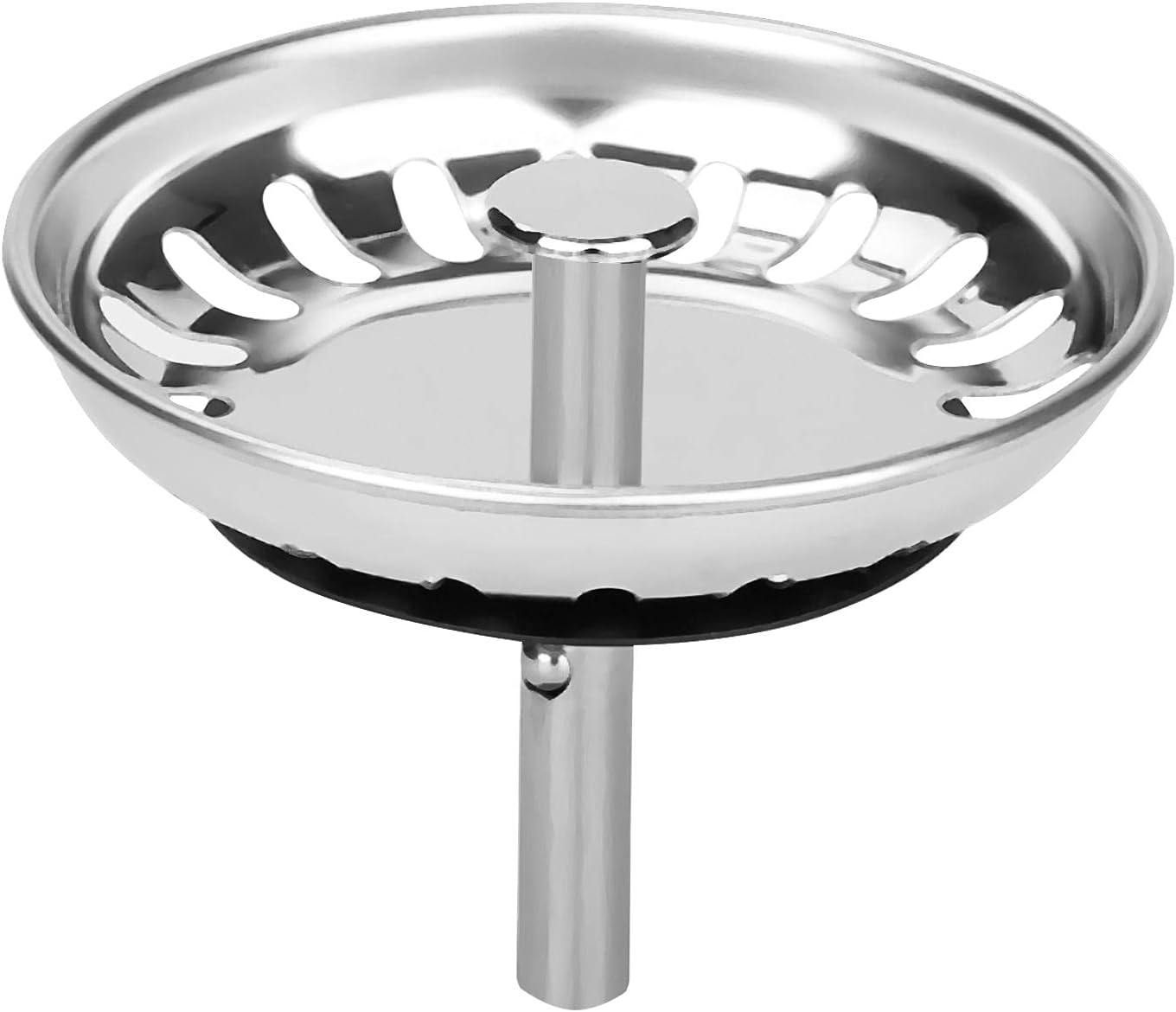 32nd Kitchen Sink Strainer Plug for Standard UK Sinks, Stainless Steel