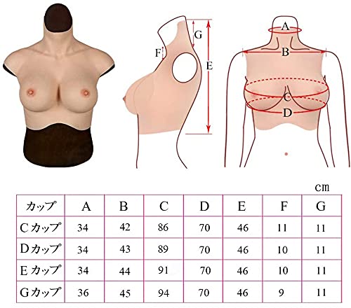 Amazon | [HUWAHUWA] 社製 女性向けハイネック式シリコンバスト