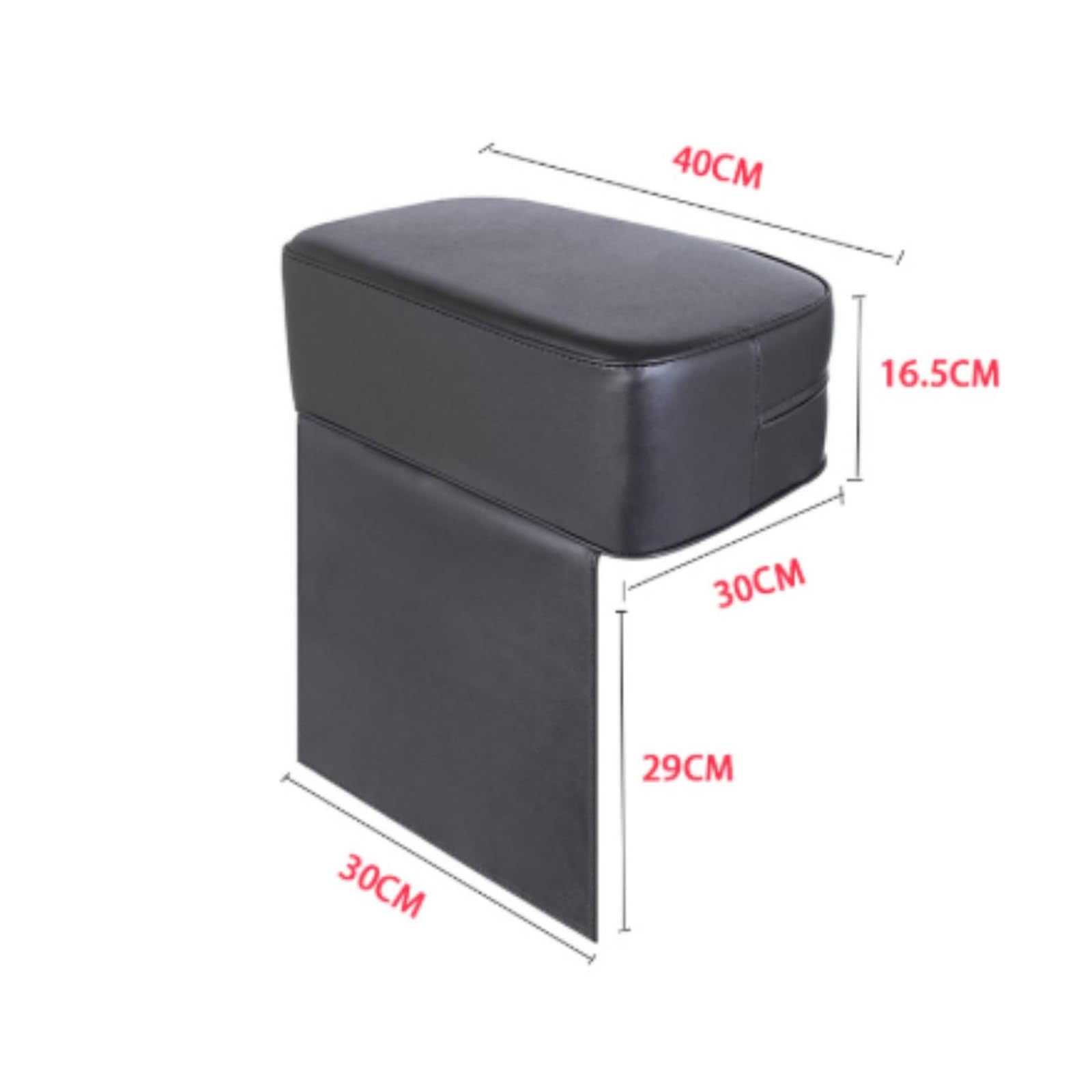Gralara Cuscino Rialzato da Salone Universale Cuscino in Pelle PU Professionale Rialzo per Bambini, Parrucchiere, Barbiere