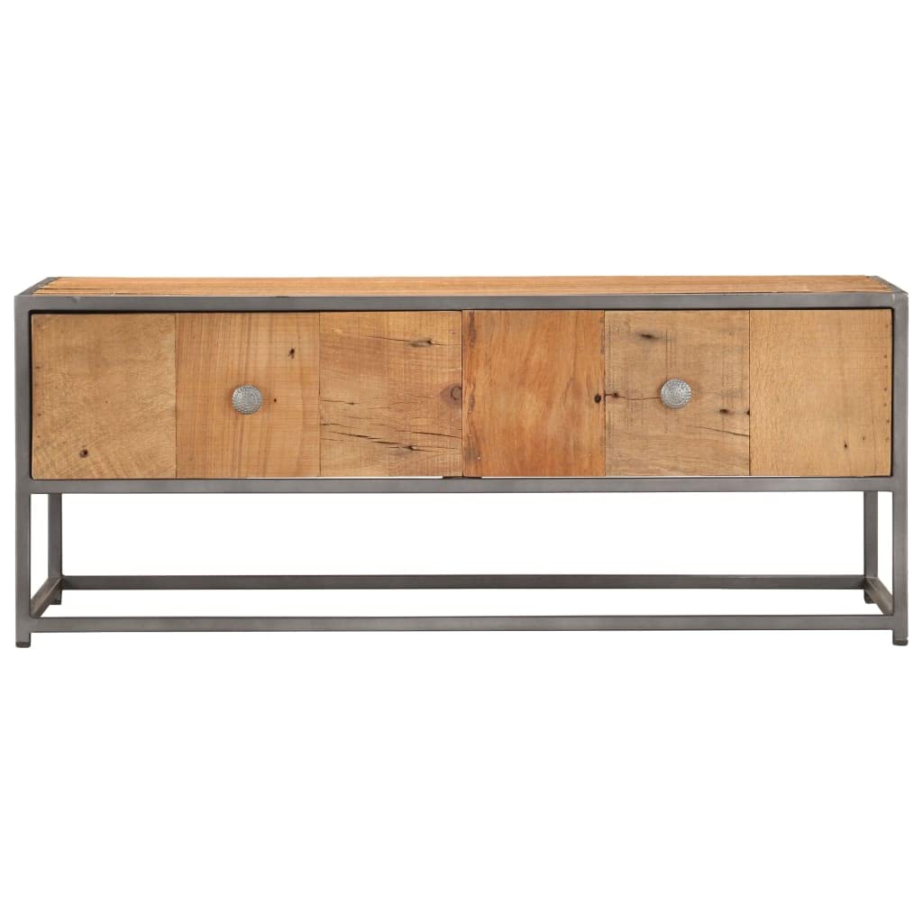 Mesa de café de 90 x 50 x 35 cm, de madera maciza recuperada, mesa de salón, mesas de salón, mesas de salón, para un ambiente acogedor